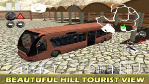 Hill Bus Tourist Game 3D截图1