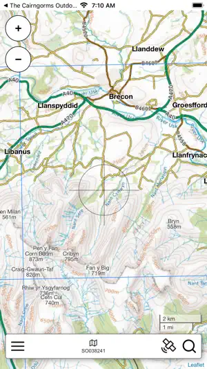 Brecon Beacons Outdoor Map截图2