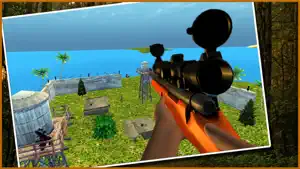 Airborne Sniper Shooter : Hunt Down terrorists from Heli截图3