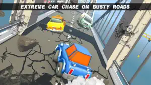 逃脱汽车游戏：城市横冲直撞截图1