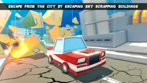 逃脱汽车游戏：城市横冲直撞截图2