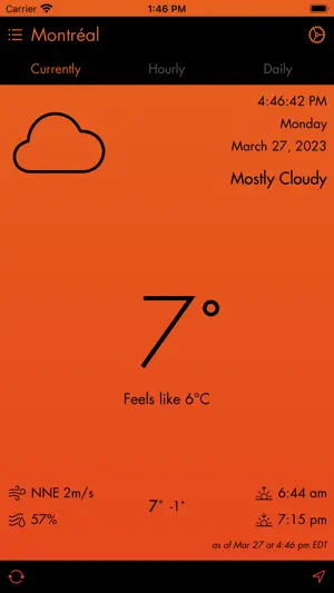 Currently - A Weather App截图4