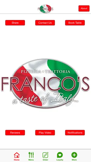 Francos Italian Restaurant Longridge截图1