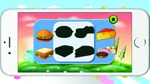 Food Shadow Puzzle Game for kids - 好玩的益智小游戏截图5