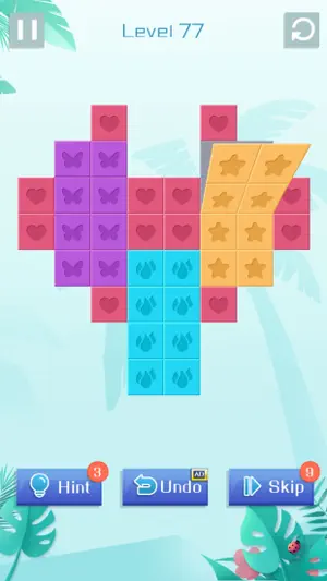 翻转方块-新型态折叠小游戏截图3