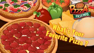 Pizza Friends - 披萨好友—趣味烹饪游戏截图1