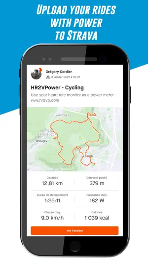 HR2VP Bike Training & Tracker截图3