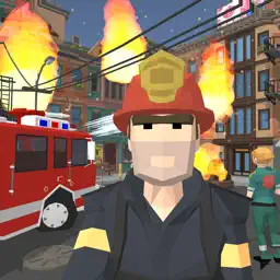 城市消防员英雄3D