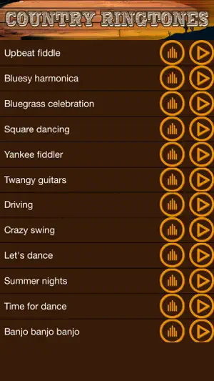 乡村 音乐 铃声 - 声音,噪音 和 旋律 对于 iPhone截图3