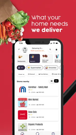 Lezzoo:Food & Grocery Delivery截图1