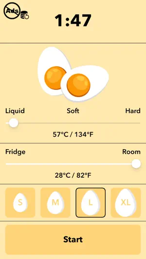 煮蛋计时器 - 应用程序截图2