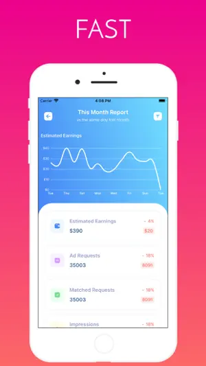 App for Admob Earnings Report截图2