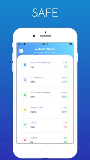 App for Admob Earnings Report截图1