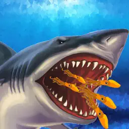 鲨鱼袭击 最好的免费游戏 有趣的益智游戏