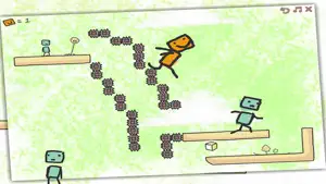 方块人大冒险 - 益智逃脱单机游戏截图3