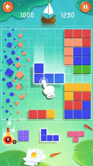Block Fish - Fun Puzzle Game截图1