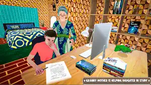虚拟奶奶生活游戏 3D截图1