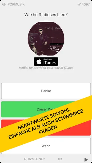 Deutsche Hits Musik-Quiz截图3