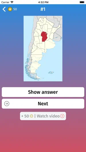 Argentina: Provinces Map Quiz截图4