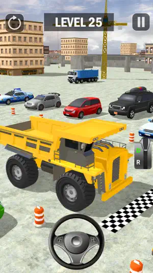 挖掘机卡车停车场 3D截图4