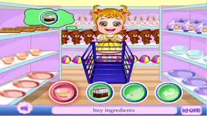 Baby Chef Shopping & Cook & Dessert - for Holiday & Kids Game截图1