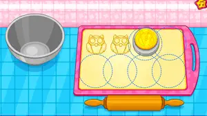 烹饪猫头鹰饼干 - 烹饪游戏截图4
